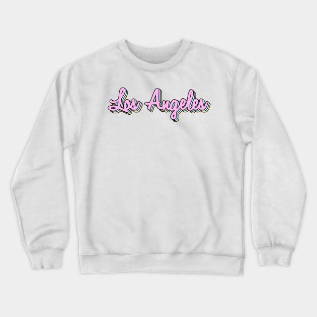 Los Angeles Crewneck Sweatshirt by lolosenese